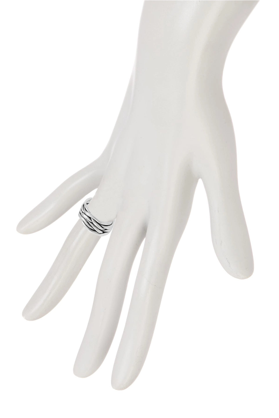 Zoey Simmons A JMR0020 Weave Texture Band Ring