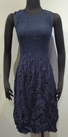 Alquema AD545SIK Solid Ink Sleeveless Smash Pocket Dress