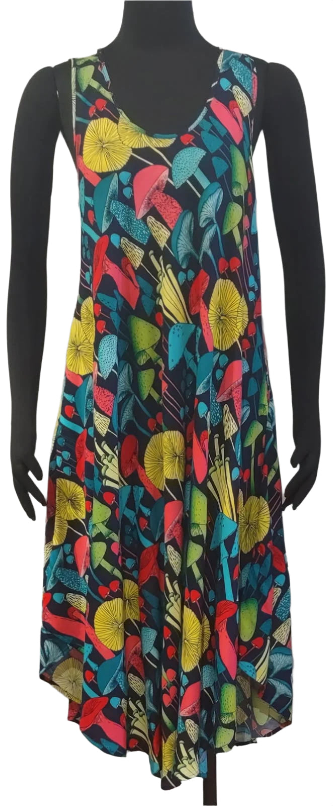 Cupcake CCMUSH MUSHROOM One Size Sleeveless Cha Cha Dress