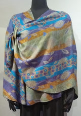 Rapti BS52 Reversible Cashmere One Size Buckle Shawl