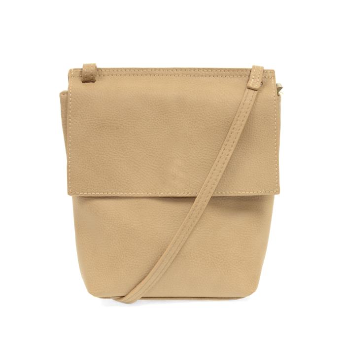 Joy Susan L8060-15 Khaki Aimee Front Flap Crossbody Bag