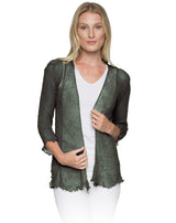 Lost River 869-102 PINE Tissue Knit One Size Maui Jacket