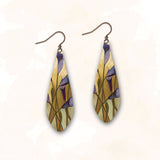 DC Designs SH19LE Canyon Wall UV Giclée Printed Earrings With Copper Ear Wires