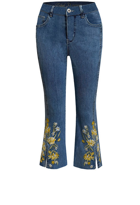 Ethyl Z48BWSWT KIMBERLY Come To My Garden Jeans