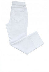 Ethyl Z4WHTWB White Button Cuff Pants