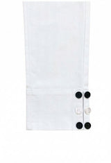 Ethyl Z4WHTWB White Button Cuff Pants