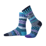 Solmate Socks WATER Upcycled Cotton Poly Blend Crew Socks