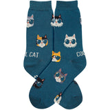 Foot Traffic 7137 Cool Cat Women’s Socks