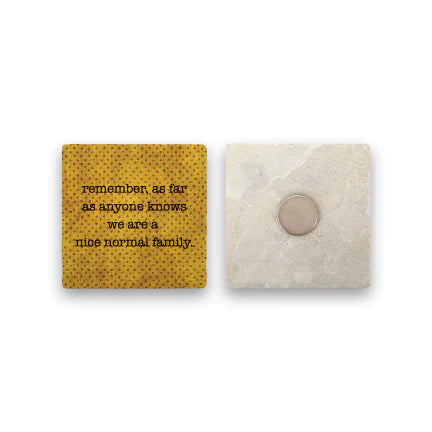 Paisley & Parsley PS-175 NORMAL FAMILY Polka Spots Marble Coaster