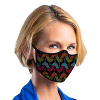 RainCaper BIRDS & BUBBLES Face Mask