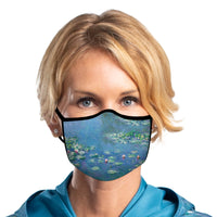 RainCaper MONET WATER LILIES Face Mask