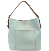 Joy Susan L8008-63 Blue Hydrangea Hobo Bag
