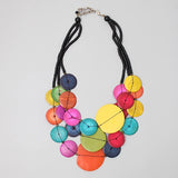 Sylca LS22N39MU Multicolor Eclipse Necklace