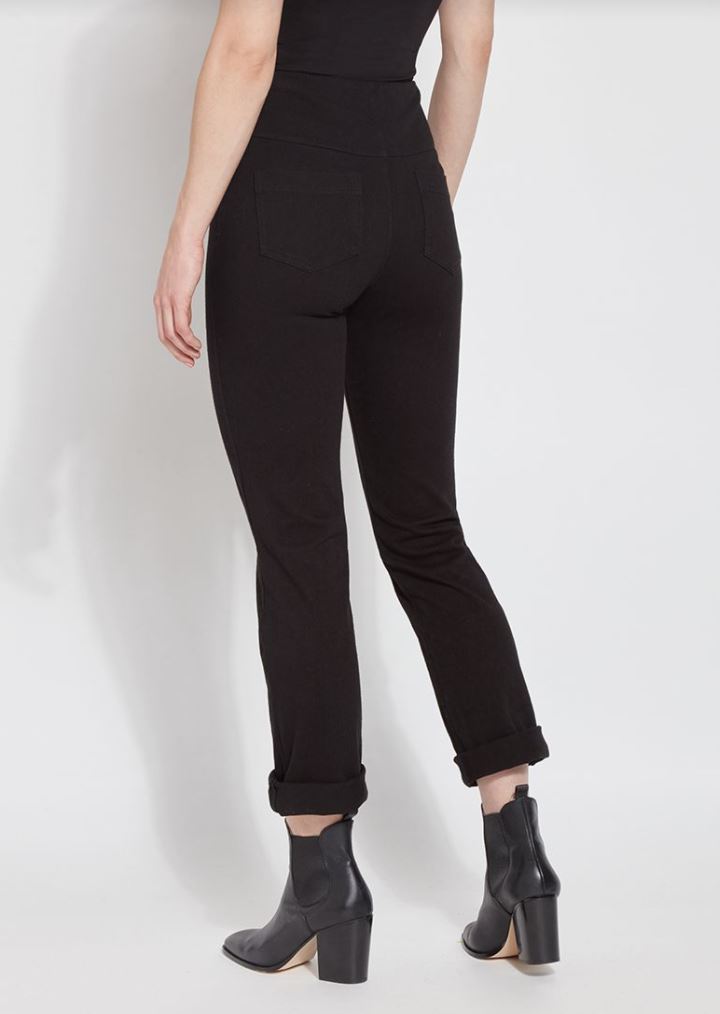 Lyssé 1450BLK Black Boyfriend Jeans