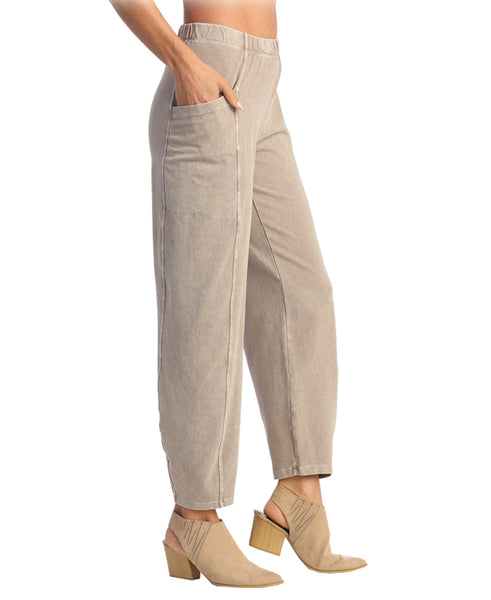Jess & Jane M100SLT Slate Cotton Spandex Pants
