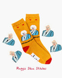 Maggie Stern MSS331 BETTY WHITE Socks