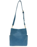 Joy Susan L8089-06 PEACOCK Kayleigh Side Pocket Bucket Bag