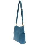 Joy Susan L8089-06 PEACOCK Kayleigh Side Pocket Bucket Bag