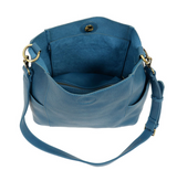 Joy Susan L8089-06 PEACOCK Kayleigh Side Pocket Bucket Bag