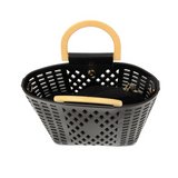 Joy Susan L8058-00 Black Madison Cut Out Tote