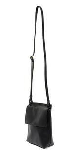 Joy Susan L8060-00 Black Aimee Front Flap Crossbody Handbag
