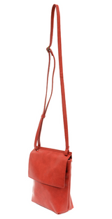 Joy Susan L8060-05 Red Aimee Front Flap Crossbody Handbag