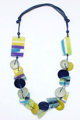 Sylca Multicolor Willow Necklace