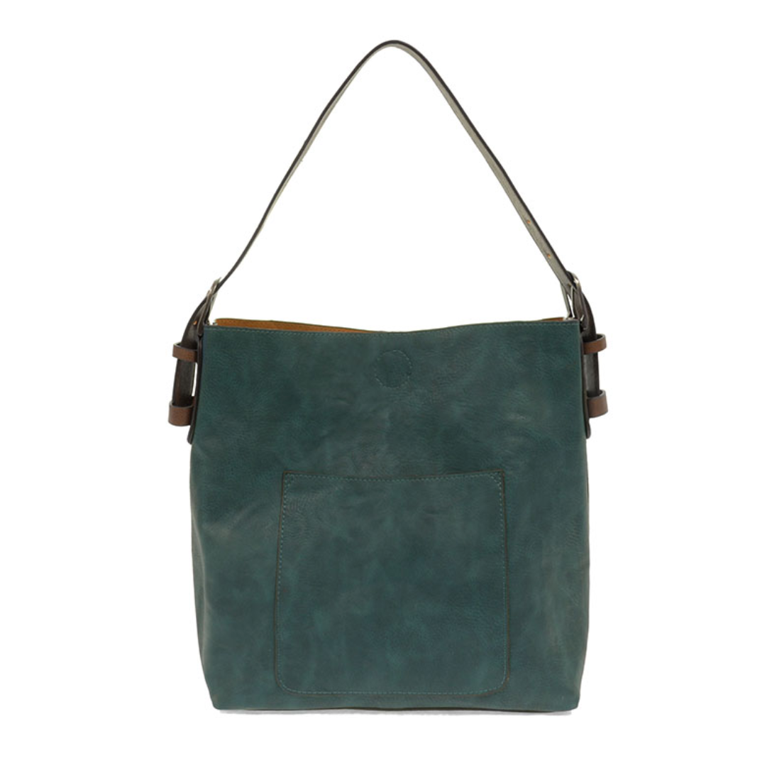 Joy Susan L8008-88S Dark Turquoise Hobo Bag