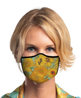 RainCaper VAN GOGH SUNFLOWERS Face Mask