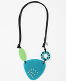 Sylca LS22N07 Teal Evie Pendant Necklace