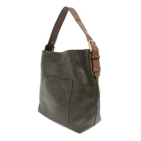 Joy Susan L8008-90 Hobo Bag Juniper & Coffee Handle